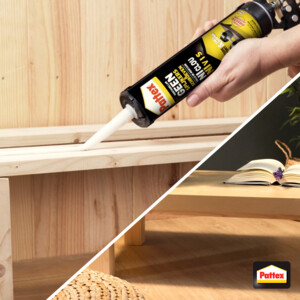 Pattex Geen Spijkers & Schroeven Montagekit Hout - 9.85 euro