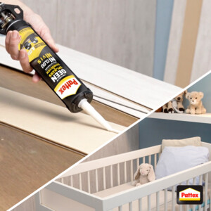 Pattex Geen Spijkers & Schroeven Montagekit Hout - 9.85 euro