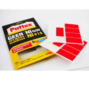 Pattex Geen Spijkers & Schroeven Montage Strips Permanent - 8.75 euro