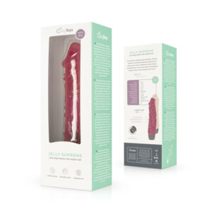 Easytoys Jelly SupremeRealistische Vibrator Roze Glitters - 15.25 euro