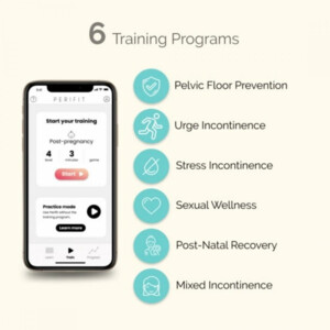 Perifit Bekkenbodem Trainer met App Bediening - 169.99 euro