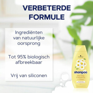 5x Schwarzkopf Elke Dag Shampoo - 10.14 euro