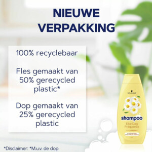 5x Schwarzkopf Elke Dag Shampoo - 10.14 euro