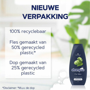 Schwarzkopf For Men Shampoo - 2.65 euro