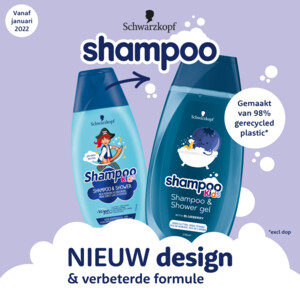 Schwarzkopf Kids Boys Piraat Shampoo en Douchegel - 2.29 euro