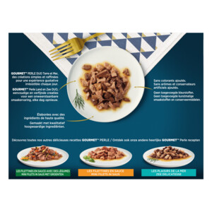 4x Gourmet Kattenvoer Nat Perle Duo Rund - Kip - 31.95 euro