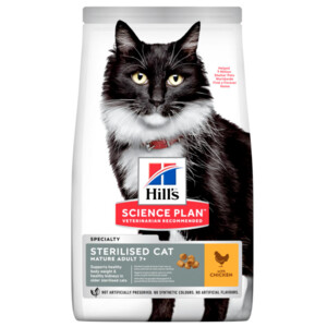 Hill's Science Plan Kattenvoer Droog Mature Adult Sterilised Kip