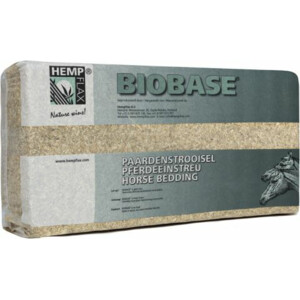Hempflax Paardenstrooisel Biobase 14 kg