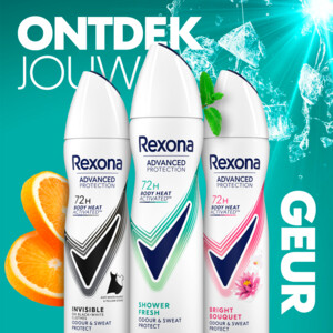 Rexona Deodorant Spray Advanced Protection Shower Fresh - 3.99 euro