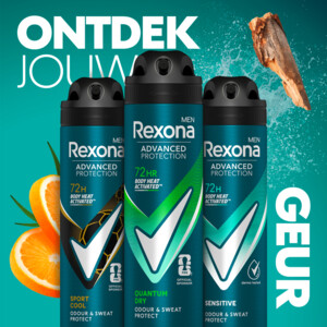 Rexona Men Deodorant Spray Advanced Protection Quantum Dry - 4.45 euro