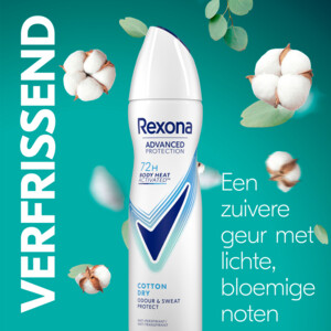 Rexona Deodorant Anti-Transpirant Spray Cotton Dry - 6.29 euro