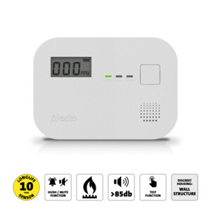 Alecto COA3910 Koolmonoxidemelder met Display - 24.99 euro