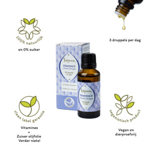 Laveen Olive Drops Vitamine D - 12.95 euro
