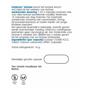 Intoleran Lactase 10.000 - 19.15 euro