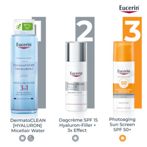 Eucerin Hyaluron-Filler + 3x Effect Dagcrème Normale tot Gemengde Huid - 37.99 euro