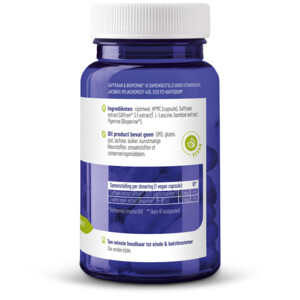 Vitakruid Saffraan & Bioperine - 25.39 euro