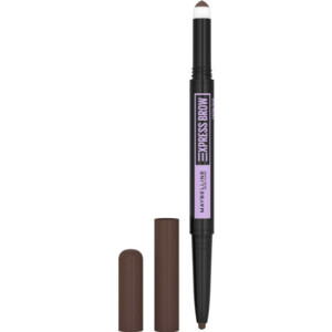 3x Maybelline Brow Satin Duo Wenkbrauwpotlood en Poeder 04 Dark Brown - 21.58 euro