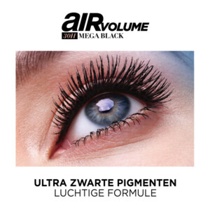 L'Oréal Air Volume Mega 30H Mascara  Extra Zwart - 19.99 euro