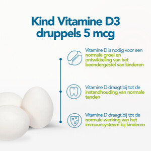 Bonusan Vitamine D3 Baby's en Kids - 13.07 euro