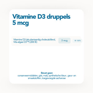 Bonusan Vitamine D3 5 mcg - 11.59 euro