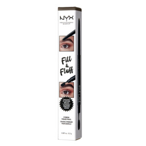 NYX Fill & Fluff Wenkbrauw Pomade Potlood Ash Brown - 12.95 euro
