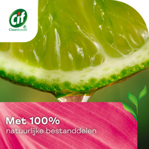 8x Cif Schuurmiddel Cream Pink Flower - 26.09 euro