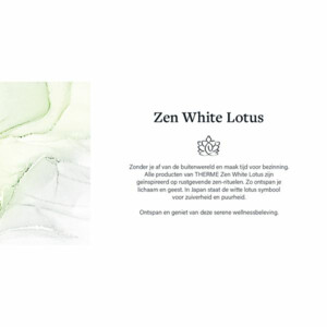 6x Therme Foaming Shower Gel Zen White Lotus - 43.53 euro