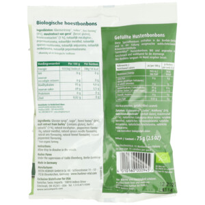 3x Hubner Tannenblut Hoestbonbons Biologisch - 10.36 euro
