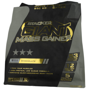 3x Stacker Giant Mass Gainer Chocolate - 90.55 euro