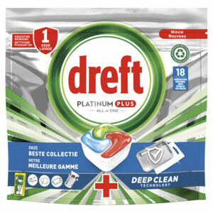 DREFT PLATINIUM PLUS ALL IN ONE 18 DOSES