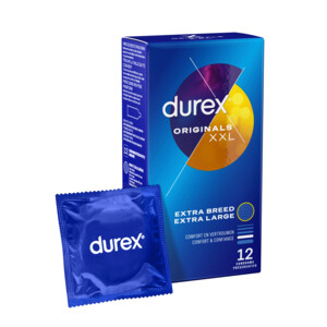2x Durex Condooms Originals XXL - 26.9 euro