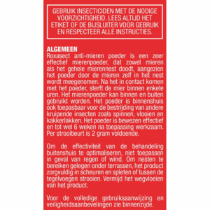 Roxasect Mierenpoeder - 5.99 euro