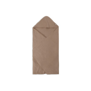 Jollein Baby Badcape Embroidery Biscuit Bruin - 22.99 euro