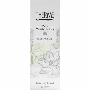 Therme Massage Olie Zen White Lotus - 11.79 euro
