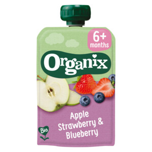 Organix Knijpfruit Appel en Peer 6+m Pakket - 16.08 euro