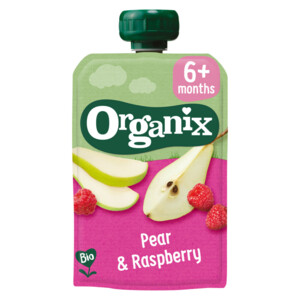 Organix Knijpfruit Appel, Mango en Peer 6+m Pakket - 4.05 euro