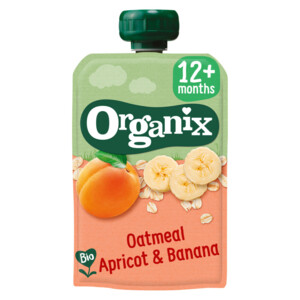 Organix Knijpfruit Havermout en Appel 12+m Pakket - 16.42 euro