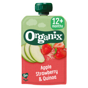 Organix Knijpfruit Appel en Zoete Aardappel 12+m Pakket - 2.74 euro