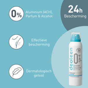 Deoleen Deodorant Spray 0% Aerosol Sensitive - 6.85 euro