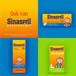 Sinaspril Paracetamol 240mg Zetpil - 4.89 euro