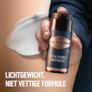 King C. Gillette Hydraterende Gezicht en Stoppelbaard Crème - 11.15 euro