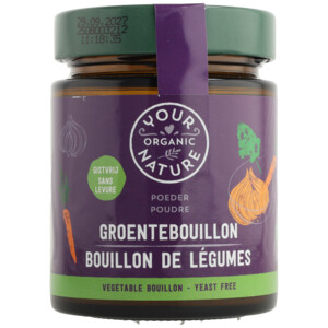 3x Your Organic Nature Heldere Groentebouillon Bio - 8.22 euro
