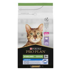 Pro Plan Senior 7+ Sterilised Longevis Kalkoen 1,5 kg