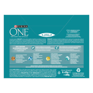 Purina ONE Fijne Malse Reepjes in Saus Kip - Rund 8 x 85 gr