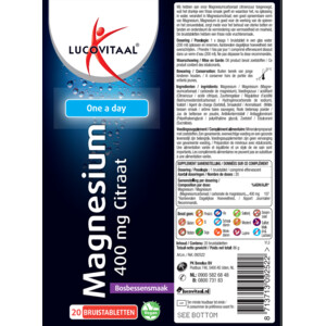 Lucovitaal Magnesium Citraat Bruistabletten - 7.99 euro