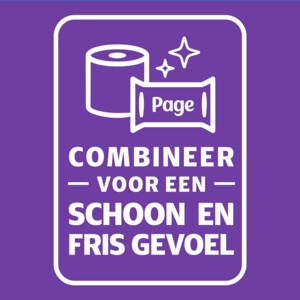 5x Page Toiletpapier Kussenzacht 3-laags - 40.82 euro