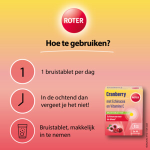 Roter Cranberry Bruis - 9.79 euro