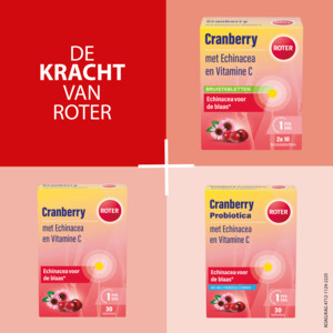 Roter Cranberry Bruis - 9.79 euro