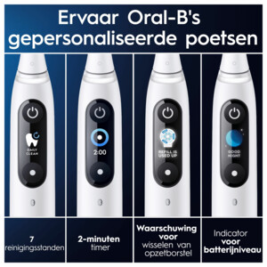 3x Oral-B Elektrische Tandenborstel iO Series 9N Wit - 537.71 euro