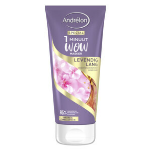6x Andrélon 1 Minuut Wow Masker Levendig Lang - 11.25 euro
